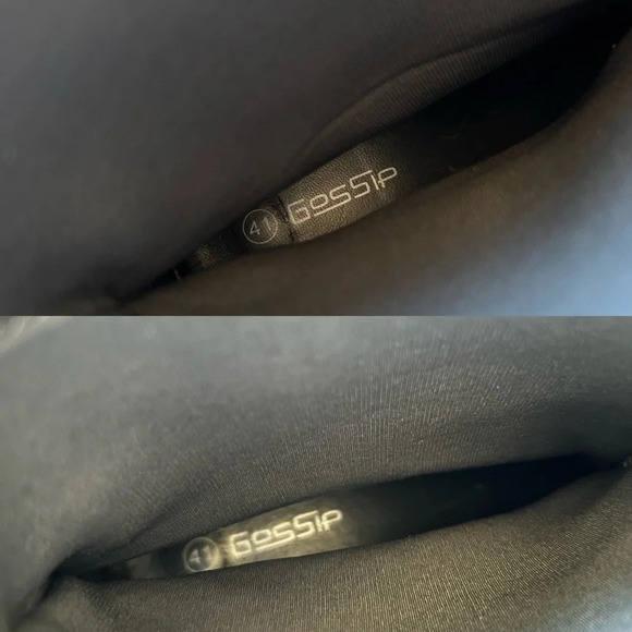 Gossip Suede Slouch Hidden Heel Boots - Picture 11 of 13